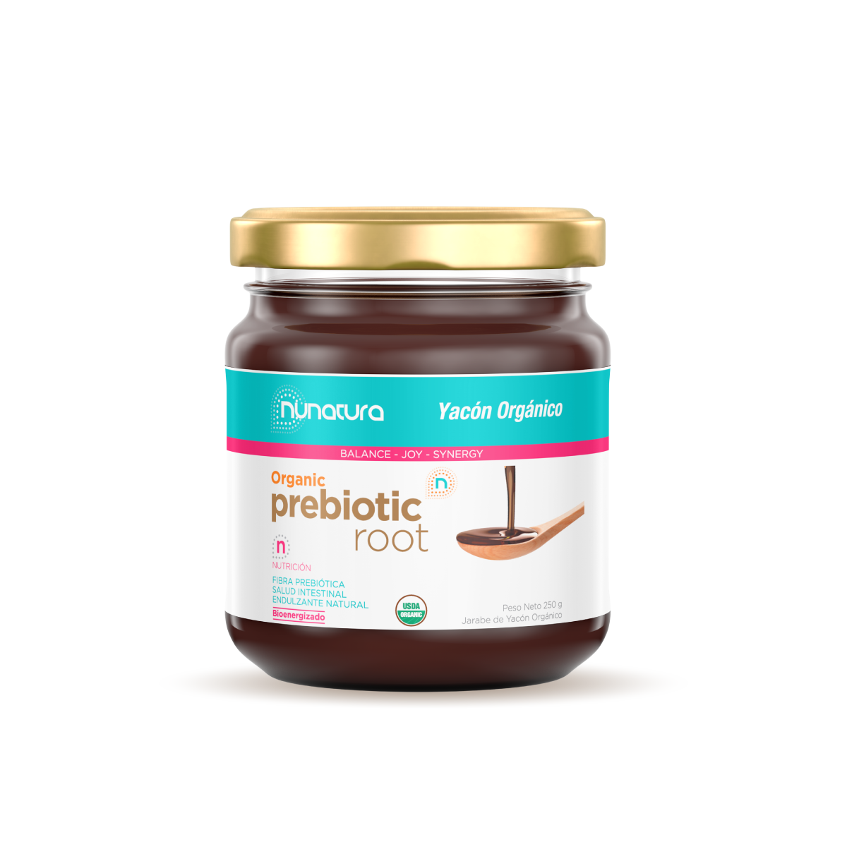 Jarabe-de-Yacon-1 Organic Prebiotic Root - Imagen 1